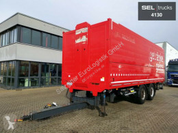 Reboque caixa aberta com lona Dinkel DTAKWLW 18000 / SAF / Faltwand