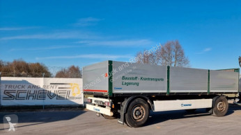 Remorque plateau ridelles Krone DB02CL 18t Anhänger luftgefedert BPW Duomatik
