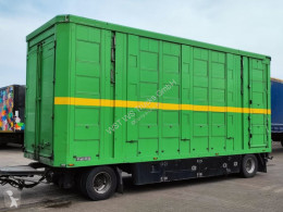 Menke Anhänger Tiertransportanhänger Menke 4 Stock Ausfahrbares Dach Alu Viehanhänger