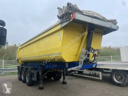Schmitz Cargobull Benne Acier 3 essieux semi-trailer used construction dump