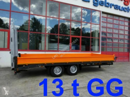 Möslein Anhänger Maschinentransporter Neuer Tandemtieflader 13 t GG