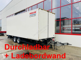 Прицеп Möslein Tandem Koffer Ladebordwand + Durchladbar фургон б/у