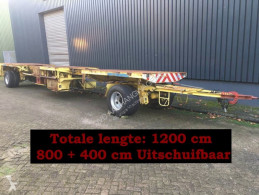 EKW 2 As Vrachtwagen Aanhangwagen Open - Uitschuifbaar: 4 mtr, LLG-56-Z - 40 km Anhänger gebrauchter Pritsche Bracken/Spriegel