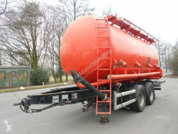 Reboque Tankwagen Bulk / Silo V.v. 4 Compartimenten - Langzaam Verkeer Gesloten cisterna usado