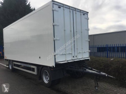Krone G1280 - 2 As Vrachtwagen Aanhangwagen Gesloten - Doorlader, NL kenteken Anhänger gebrauchter Kastenwagen