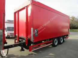 Remolque Spier 2-Achs TANDEM-Anhänger Getränkepritsche LBW 2 T plataforma transporte de bebidas usado