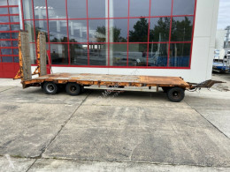 Goldhofer heavy equipment transport trailer 3 Achs Tiefladeranhänger 8,70 m lang
