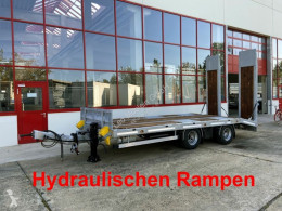 Reboque Möslein 21 t Tandemtieflader, hydr. Rampen, NEU porta máquinas usado
