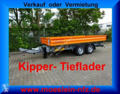 Remolque Möslein Tandem Kipper Tieflader-- Neufahrzeug -- volquete usado