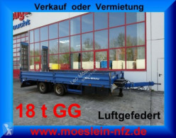 Rimorchio Müller-Mitteltal 18 t GG Tandemtieflader trasporto macchinari usato