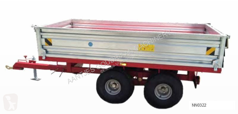 Remorque agricole 1.5 tot 5 ton