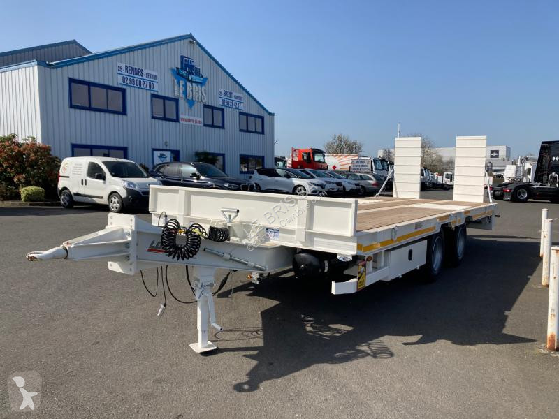 Remorque Louault R2CB15 2 ESSIEUX BASCULANTE