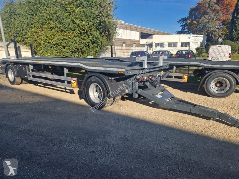 Släp Lecitrailer REMORQUE PORTE CAISSON 2 ESSIEUX