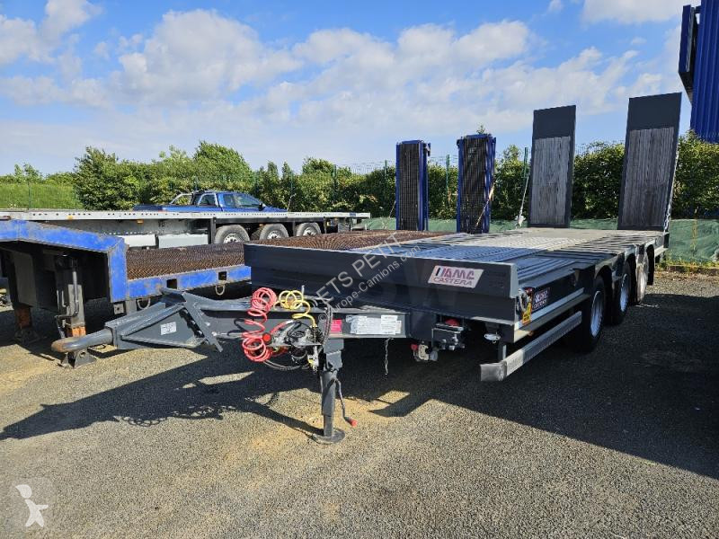 Remorque Castera Porte-engin 3 essieux Centraux