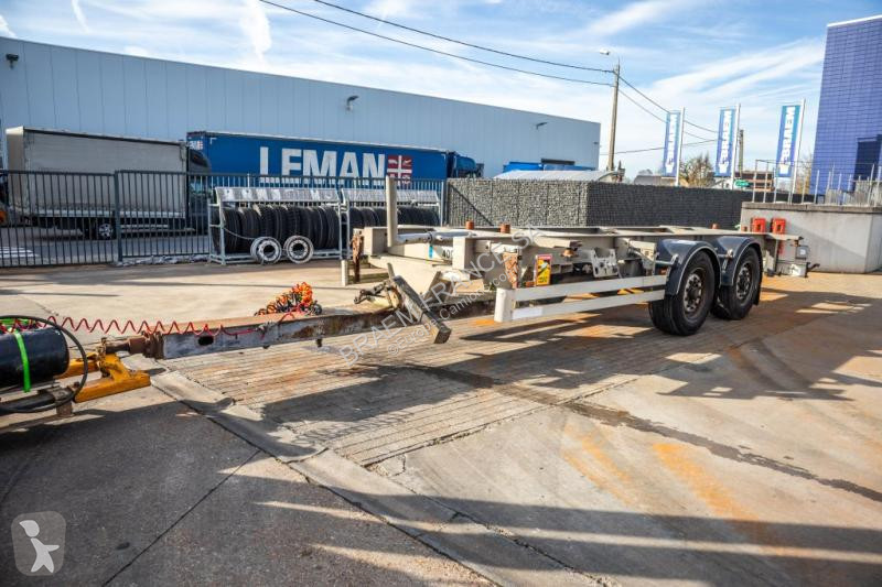 Remorque Alcar PORTE CONTAINER AMOVIBLE