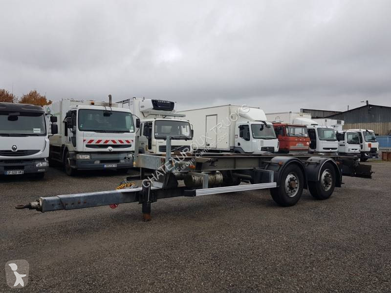 Remorque Samro PORTE-CAISSE MOBILE 7m80