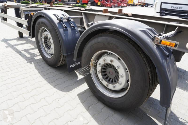 Remorque Spier Trailer Spier ZWL 290 BDF / 18 t