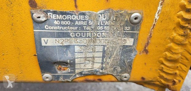 Remorque Gourdon