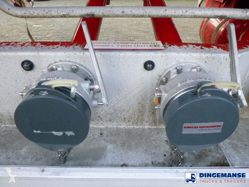 Släp Feldbinder Jet fuel tank 40 m3 / 1 comp +...