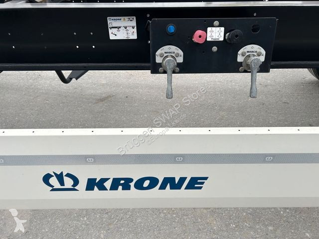 Reboque Krone 2 Achswechselfahrgestell, Typ:...