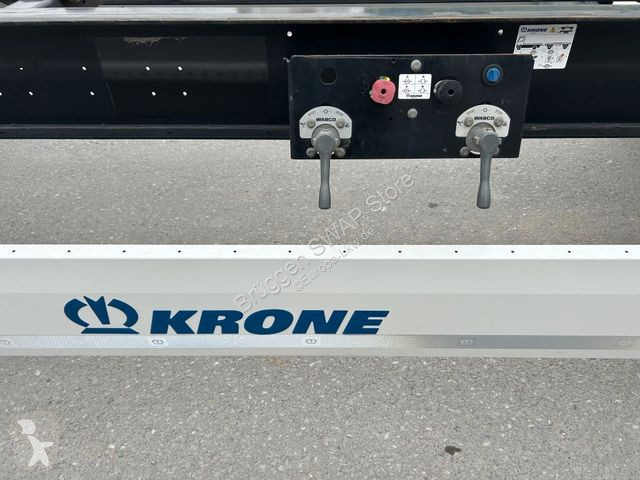Släp Krone 2 Achswechselfahrgestell, Typ: MAXI...