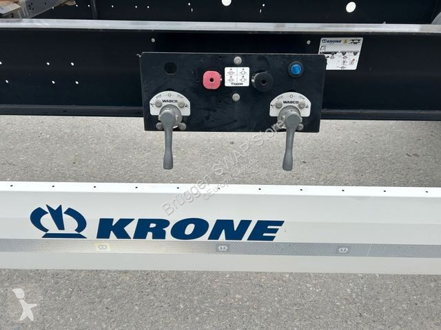 Släp Krone 2 Achswechselfahrgestell, Typ: MAXI...