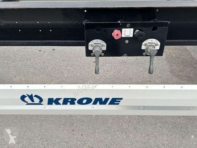 Släp Krone 2 Achswechselfahrgestell, Typ: AZW...