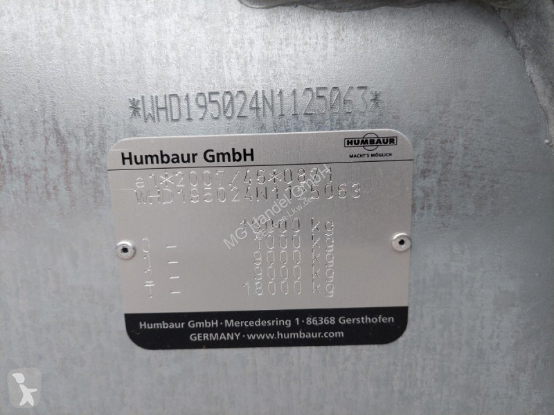 Reboque Humbaur HTK195024 Tandem 3-Seitenkipper...