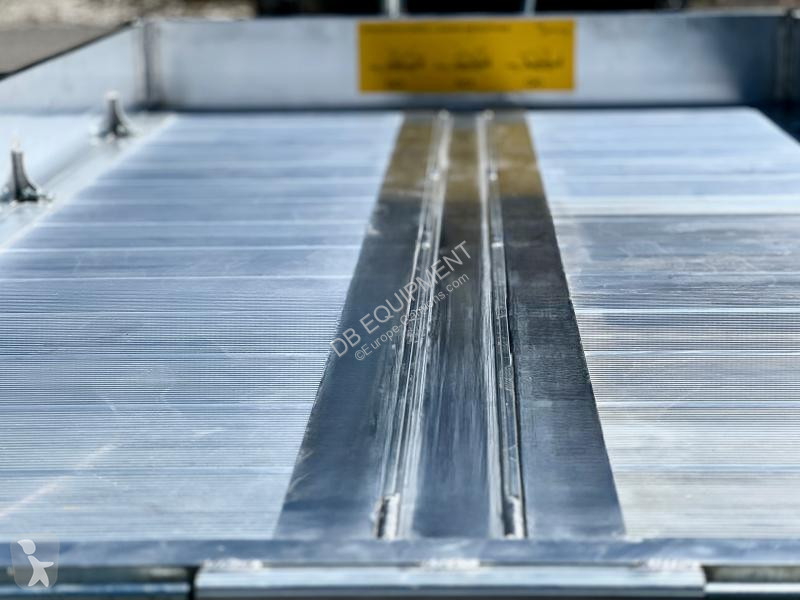 Remorque   Remorque porte engin aluminium 3T5...