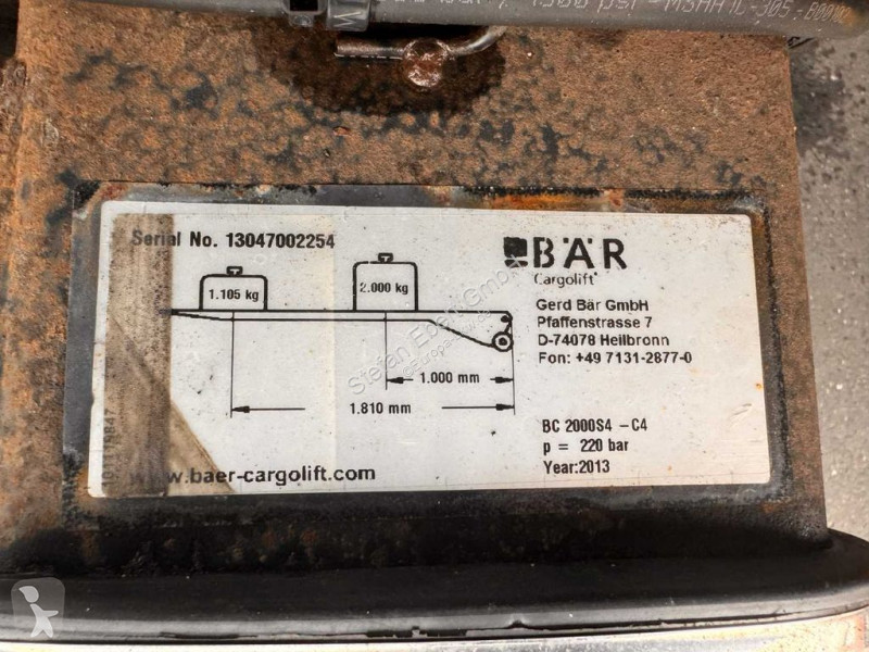 Släp  Rohr RZK/18 IV Kühlkoffer Carrier Bär LBW