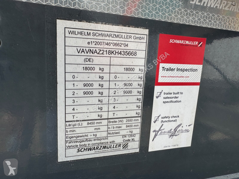 Reboque Schwarzmüller 2-Achs Holzanhänger...