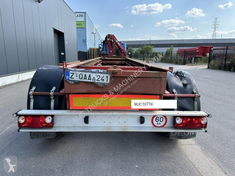 Aanhanger BPW DEOM - SCHMIT R202P 2-AXLES...