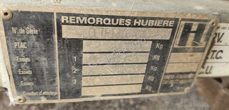 Remorque Hubière