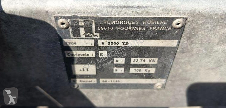 Remorque Hubière