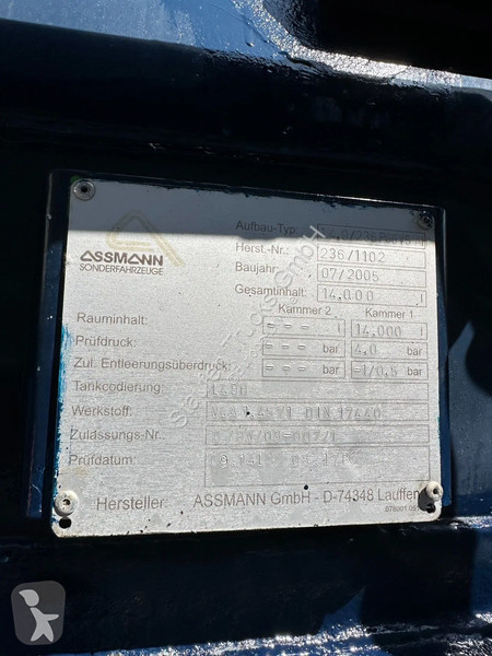 Reboque  ASSMANN SAUG / DRUCK CHEMIE V4A EDELSTAHL
