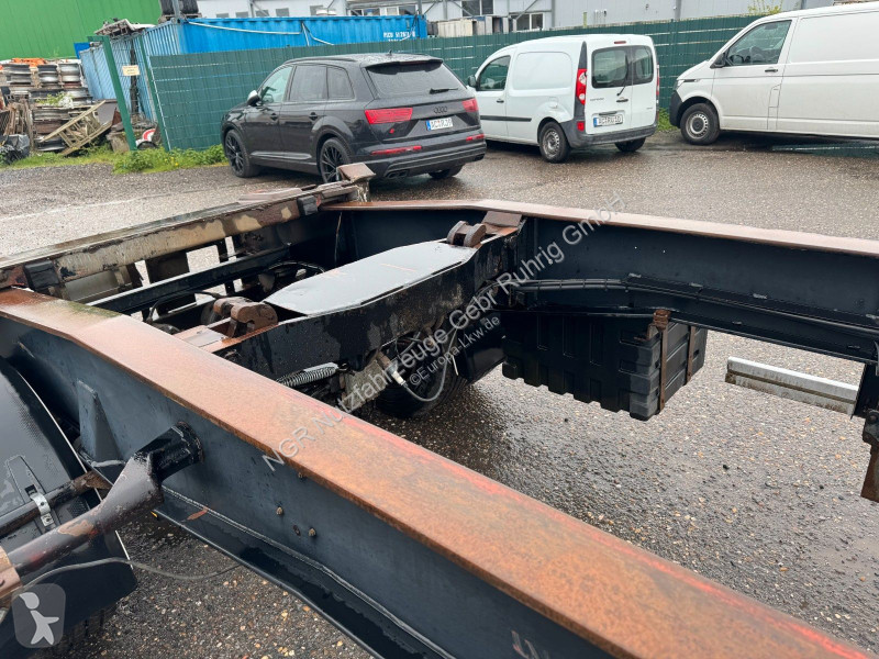 مقطورة Hüffermann 2 Achs Abrollanhänger mit...