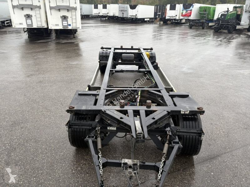 Remolque Krone AZ 18 Maxilafette, BPW Achsen