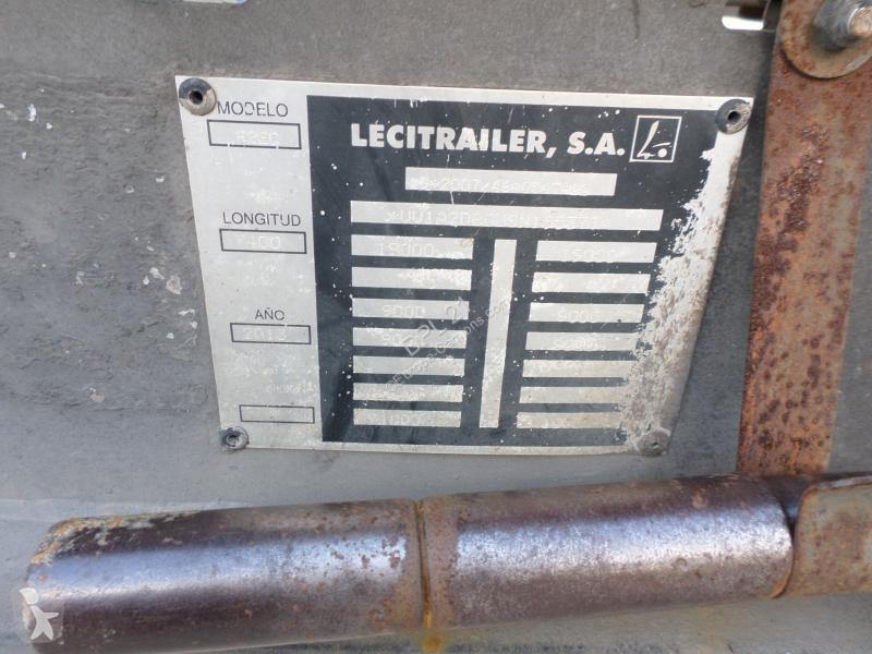 مقطورة Lecitrailer R2EC PORTE CONTAINERS DORGLER