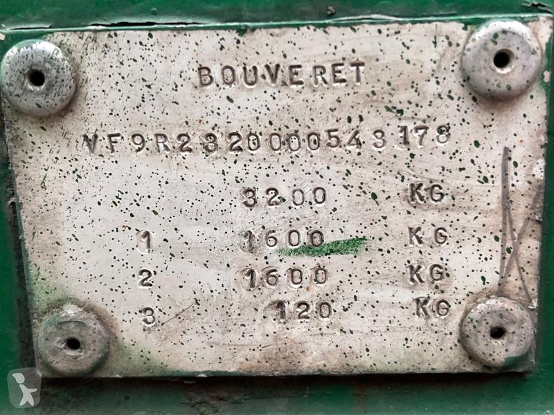 مقطورة Bouveret  R23200 REMORQUE PORTE ENGIN 2...