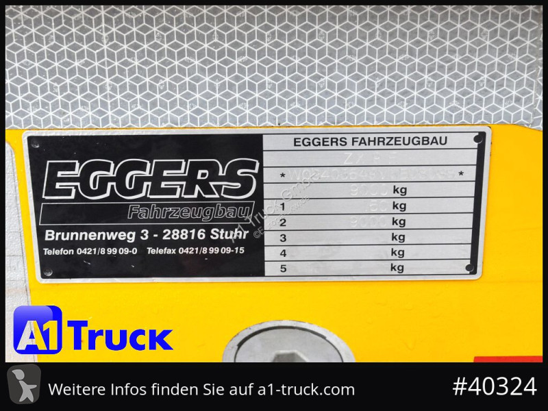 مقطورة Goldhofer Eggers Ballast  Kran Gewichte...