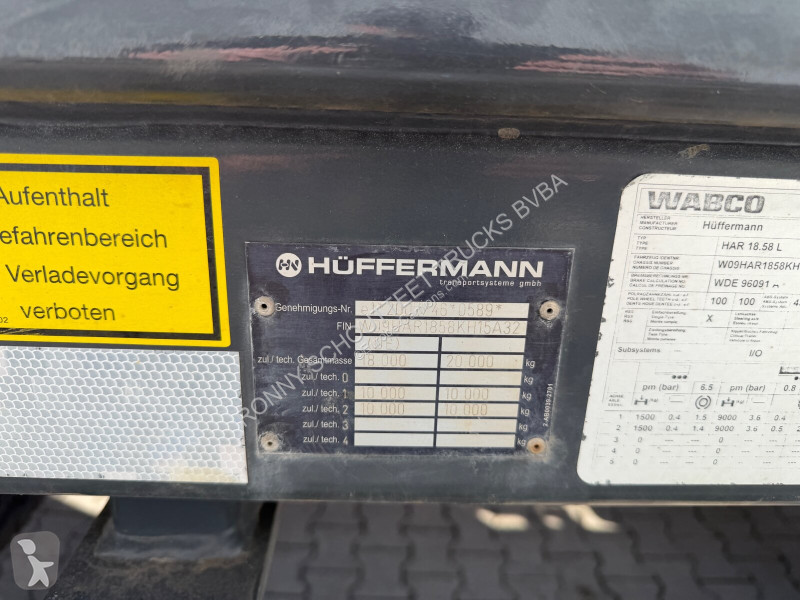 مقطورة  HAR 20.58 HAR 20.58, Abrollanhänger,...