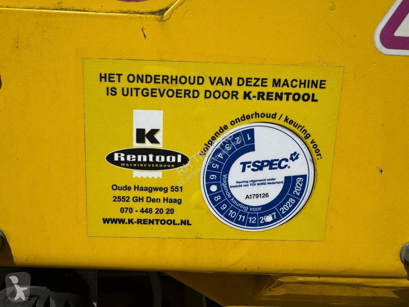 مقطورة Paus 37WH - 37 METER / 300 KG - TÜV...