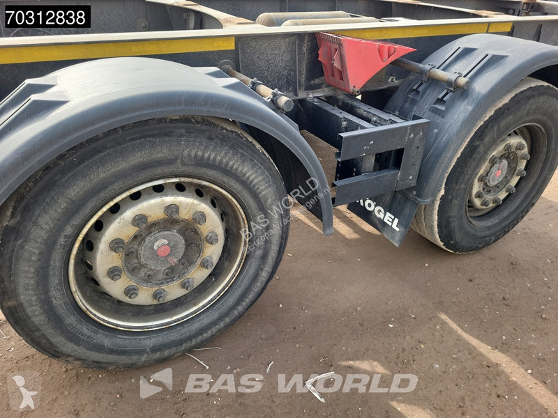 مقطورة Krone ZW18 2 axles BDF Tandem