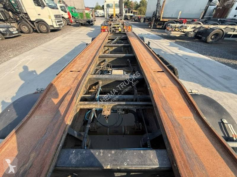 مقطورة Samro Dolly 2 essieux porte caisson