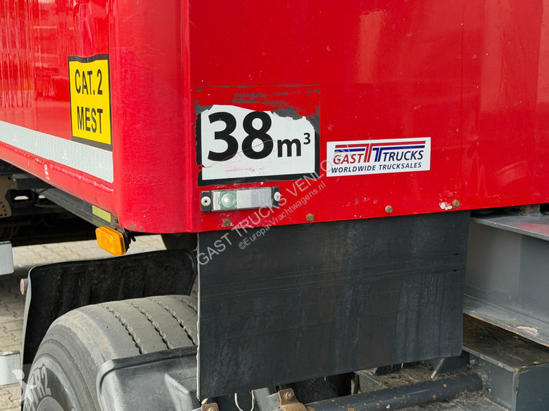Remolque Jumbo MV 200 KE 38m3 Kipper Schamel...