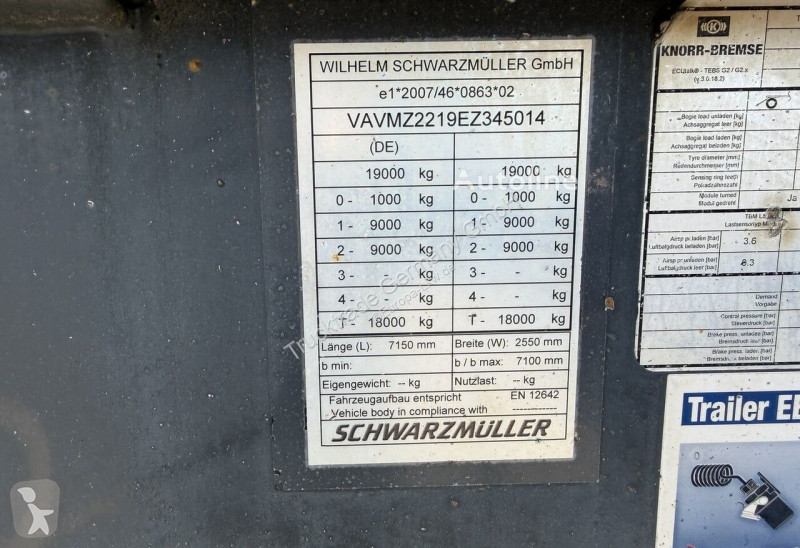 Remorca Schwarzmüller 663 Z2
