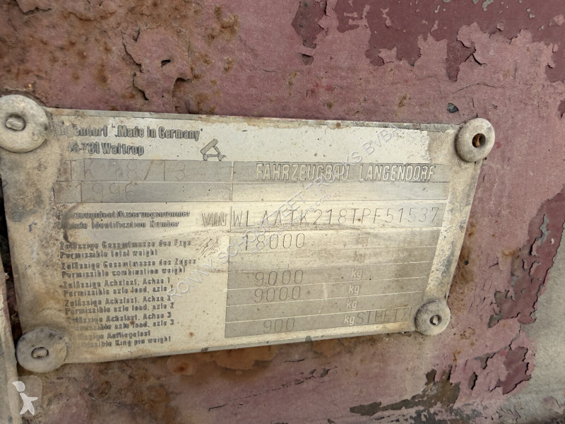 Прицеп Langendorf TK 18/13 TK 18/13,...