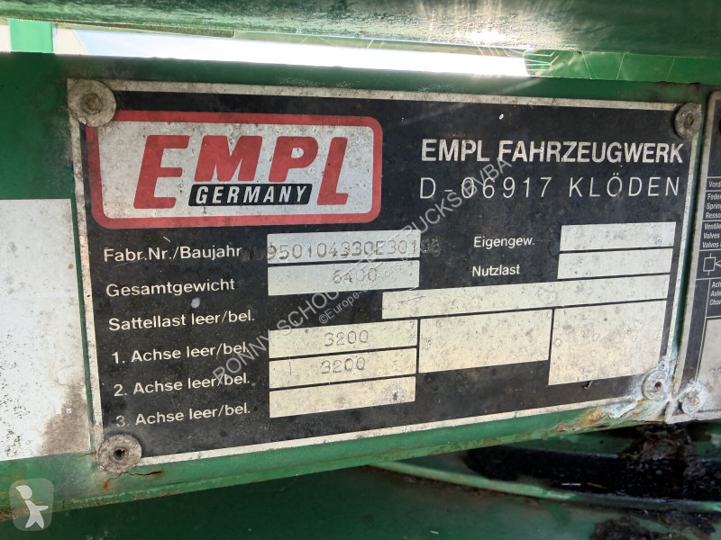 TL 6,4 TL 6,4 Spezial-Tiefladeanhänger,...