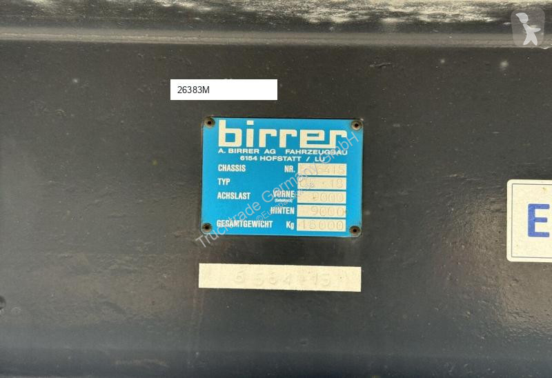 Прицеп  Birrer UE 18 Plane