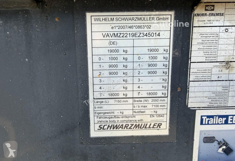 Прицеп Schwarzmüller Z2 2-Seiten